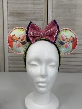 DISNEY Haunted Mansion Tightrope Girl Minnie Ears Headband-OS